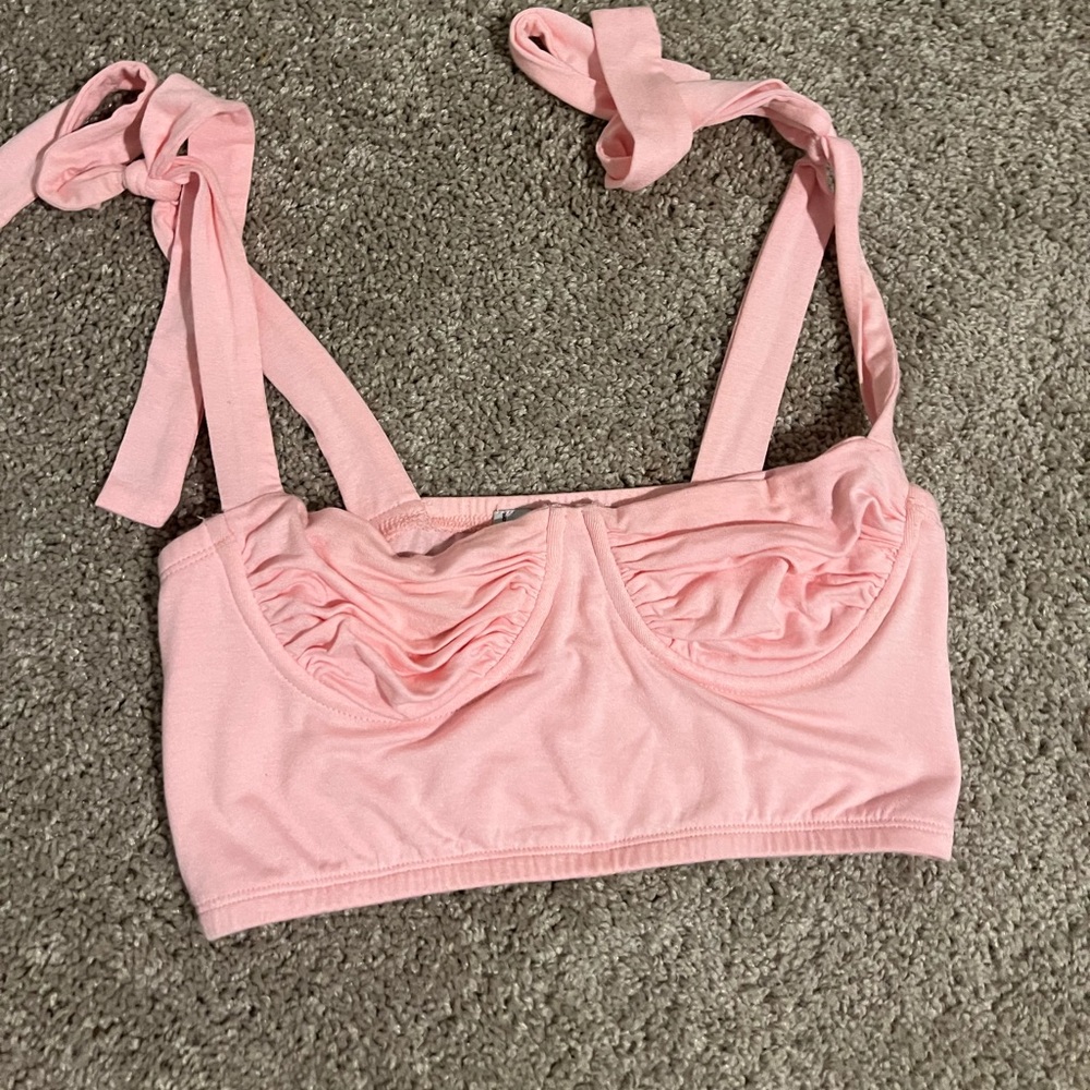 Pink adika top size small worn twice super cute